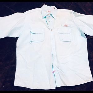 Light Blue World Wide Sportsman Fishing Shirt